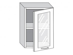 1.50.3 Шкаф настенный (h=720) на 500мм с 1-ой стекл. дверцей в Усть-Катаве - ust-katav.магазин96.com | фото