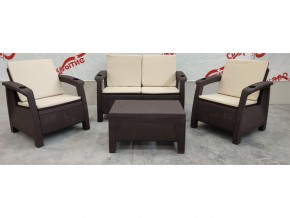 Комплект уличной мебели Yalta Premium Terrace Set шоколадный в Усть-Катаве - ust-katav.магазин96.com | фото