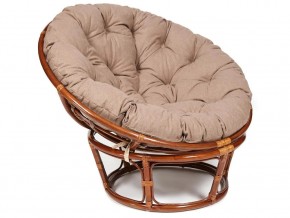 Кресло Papasan 23/01 W с подушкой Pecan, экошерсть Коричневый в Усть-Катаве - ust-katav.магазин96.com | фото